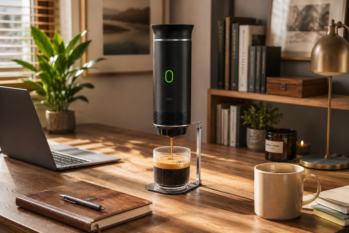 Soporte para Cafetera Espresso Portátil