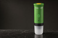 Draagbaar espressoapparaat, kleur groen